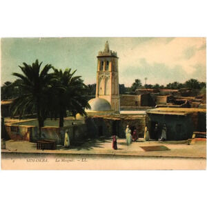 SIDI-OKBA. La Mosquée. LL. Algeria Postcard